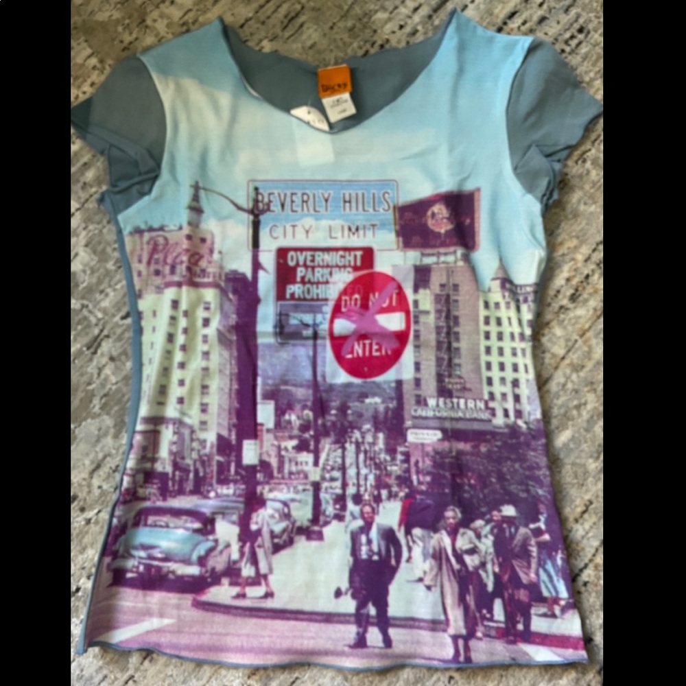 Dirty Jeans vintage Beverly Hills TShirt
